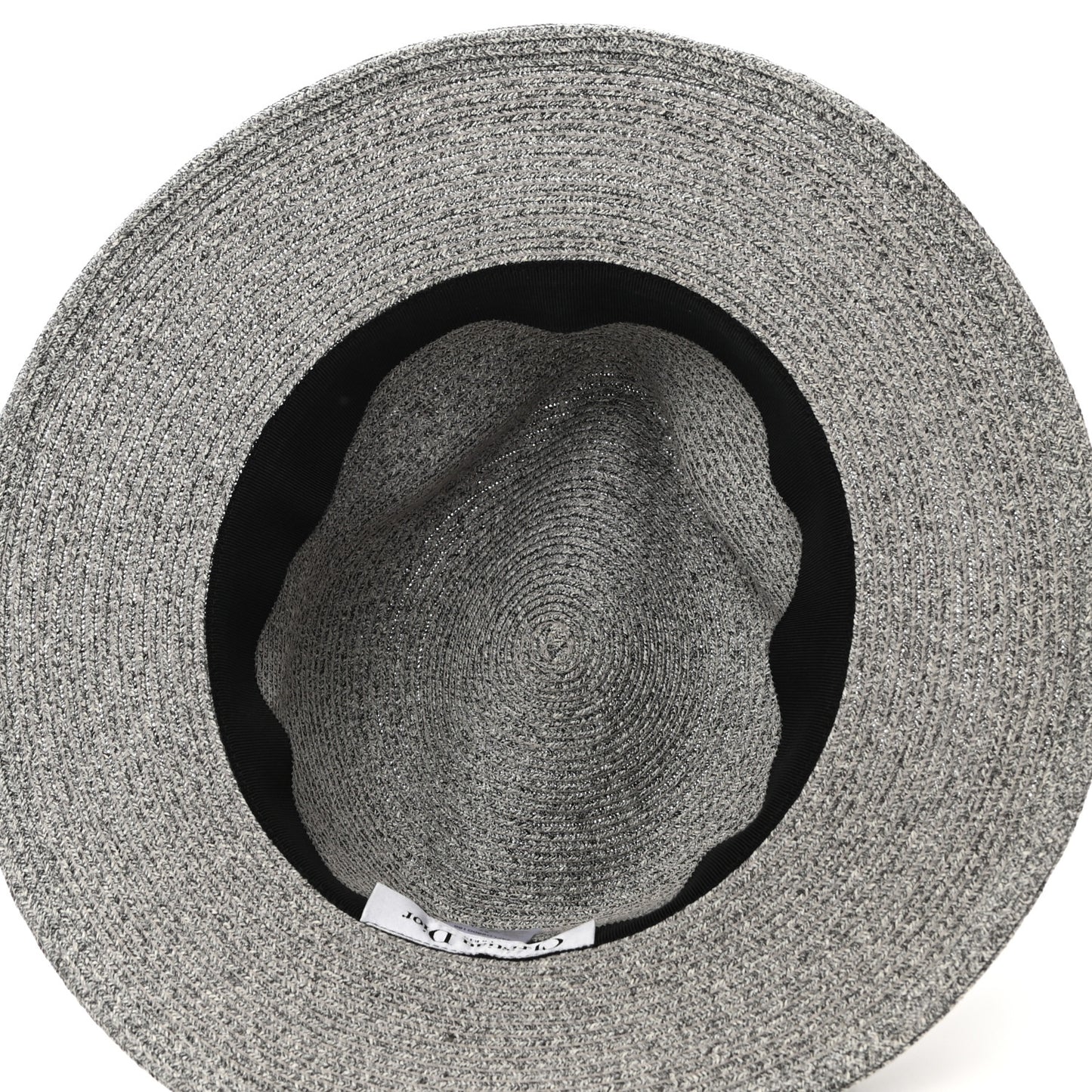 Paper Woven Hat 57 Grey
