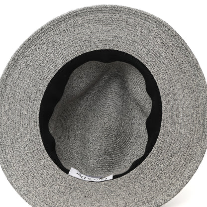 Christian Dior Paper Woven Hat 57 Grey 7 of 8