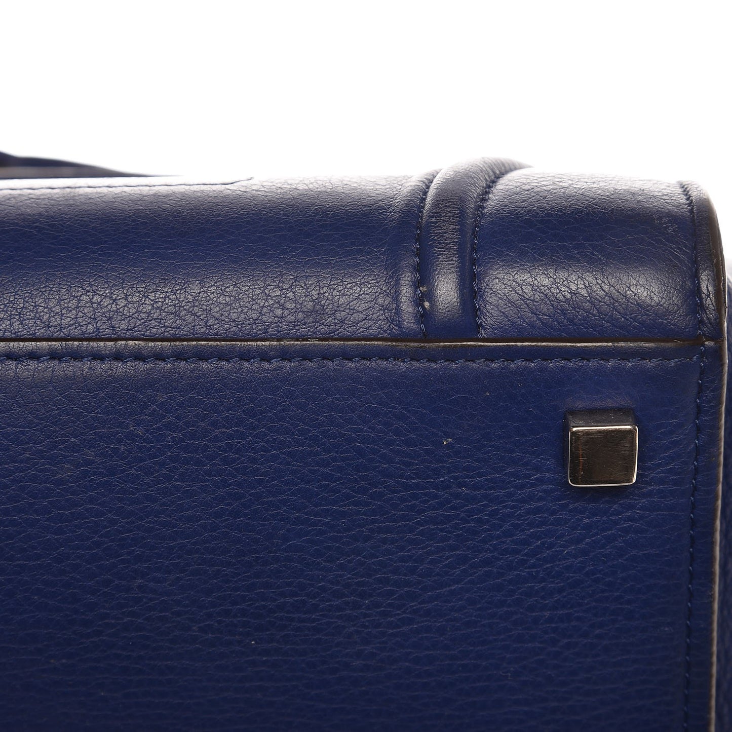 Supple Calfskin Medium Phantom Luggage Indigo