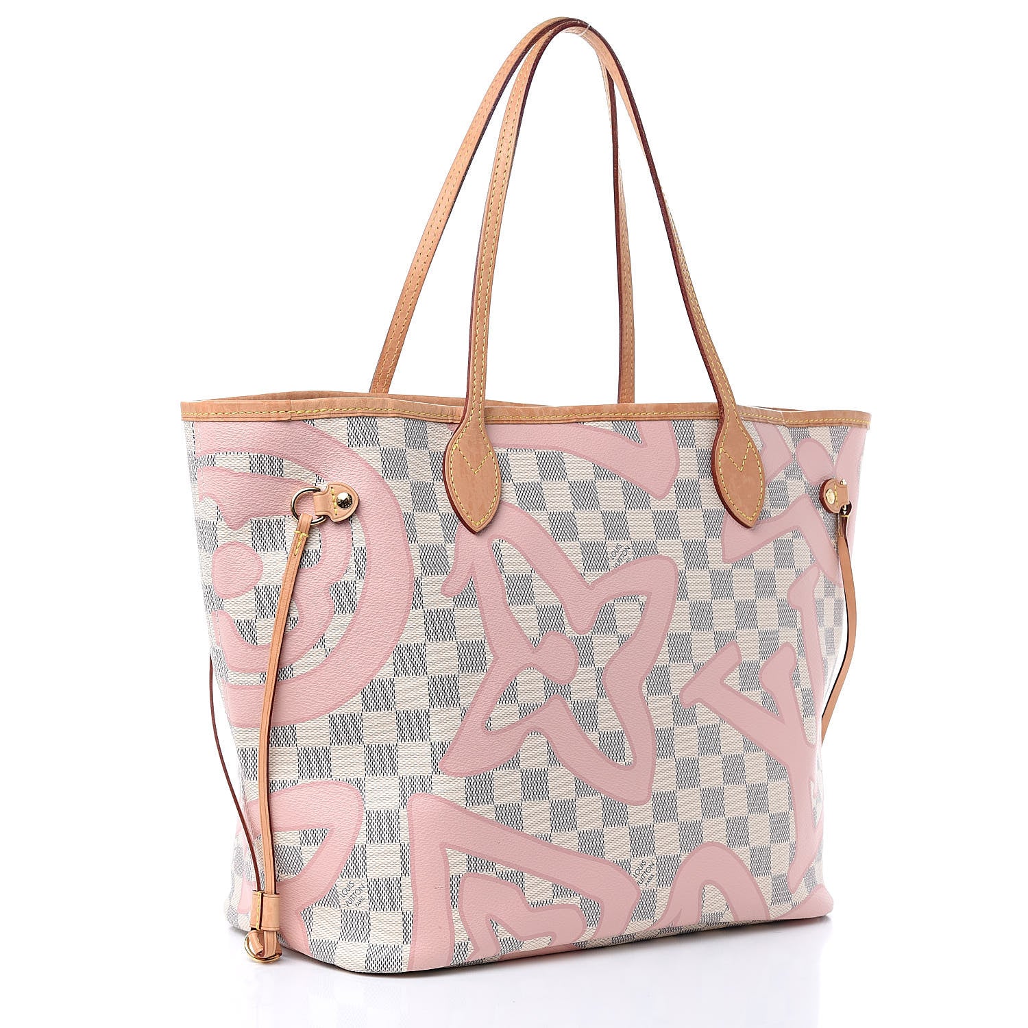 Louis Vuitton Damier Azur Tahitienne Neverfull MM 3 of 22