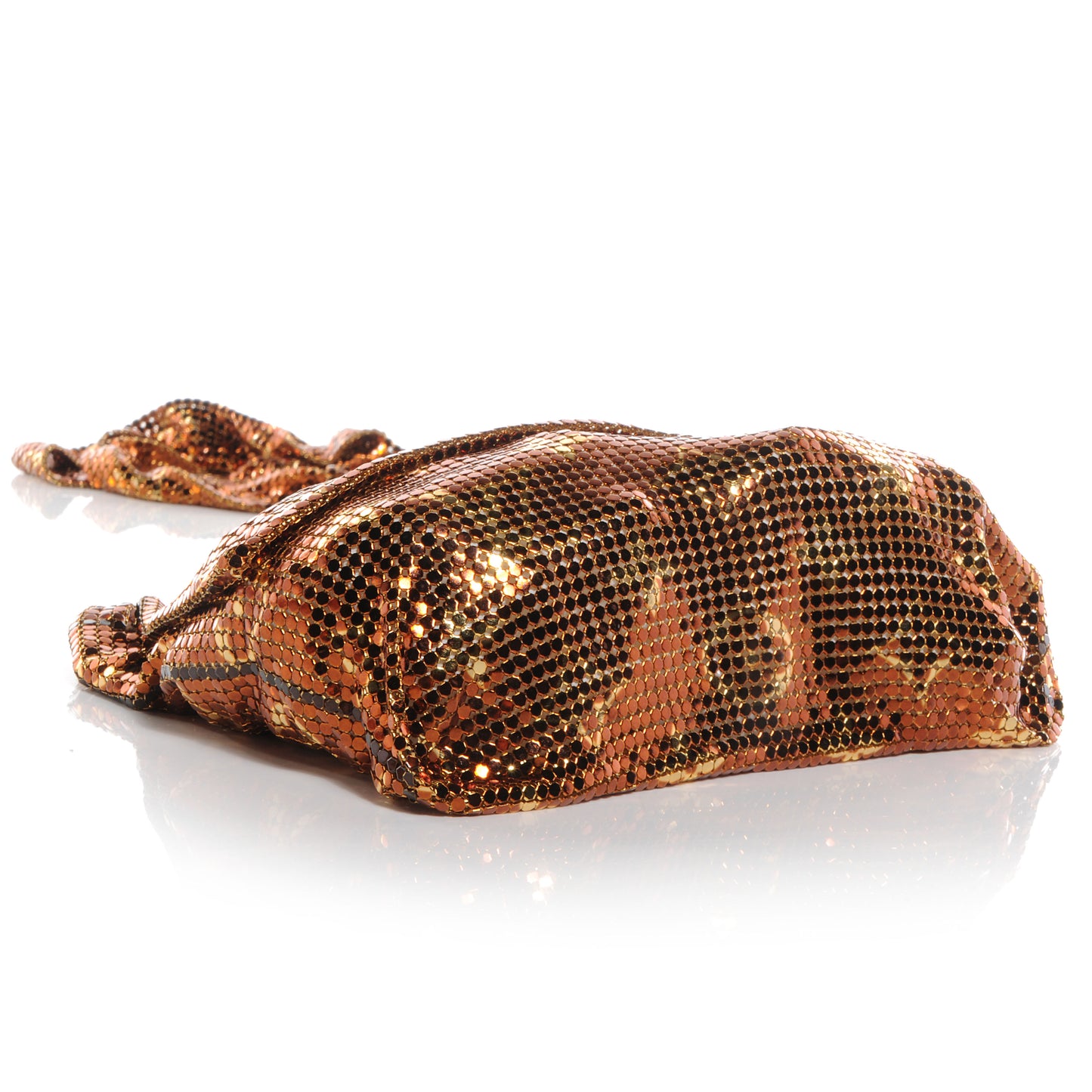 Monogram Mesh Metal Frances Gold