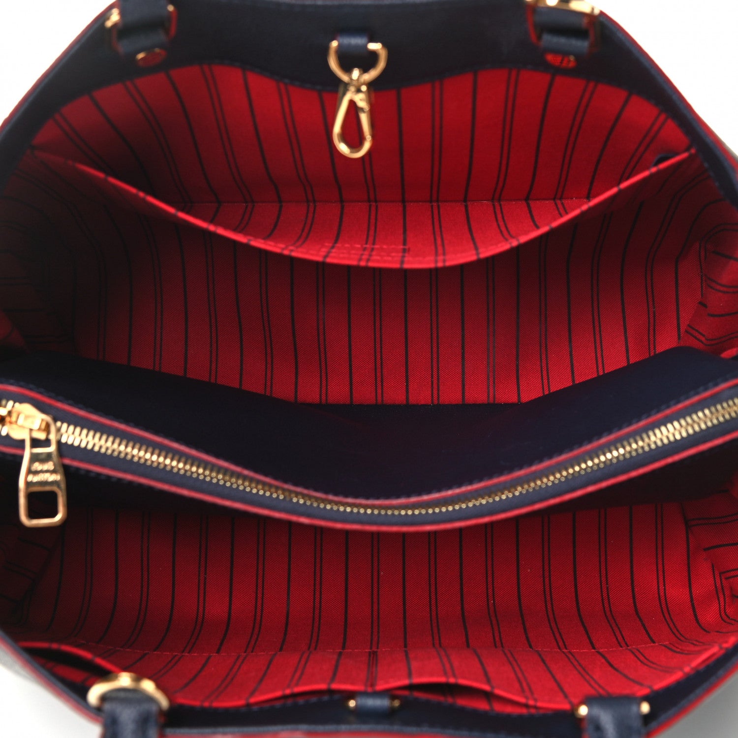 Louis Vuitton Empreinte Montaigne GM Marine Rouge 4 of 4