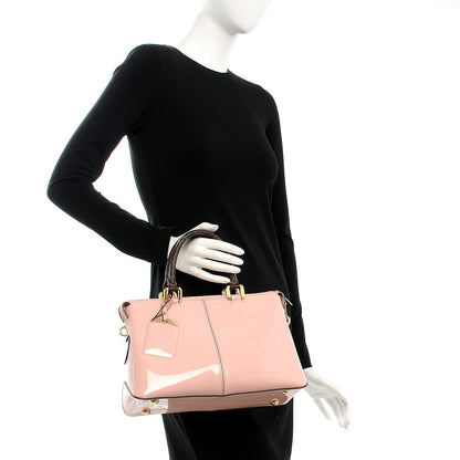 Louis Vuitton Patent Calfskin Miroir Tote Rose Ballerine 3 of 9
