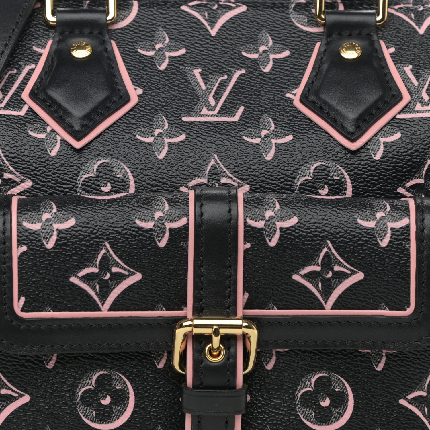 Louis Vuitton Monogram Fall for You Speedy Bandouliere 25 Black 7 of 7