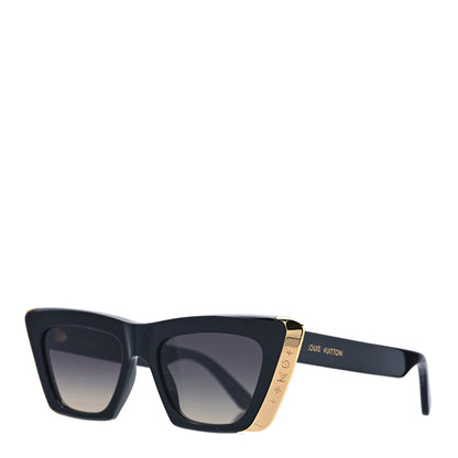Louis Vuitton Acetate LV Moon Cat Eye Sunglasses Z1655W Black 1 of 10