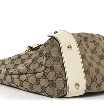 Gucci Monogram Medium Pelham Shoulder Bag Off White 9 of 11