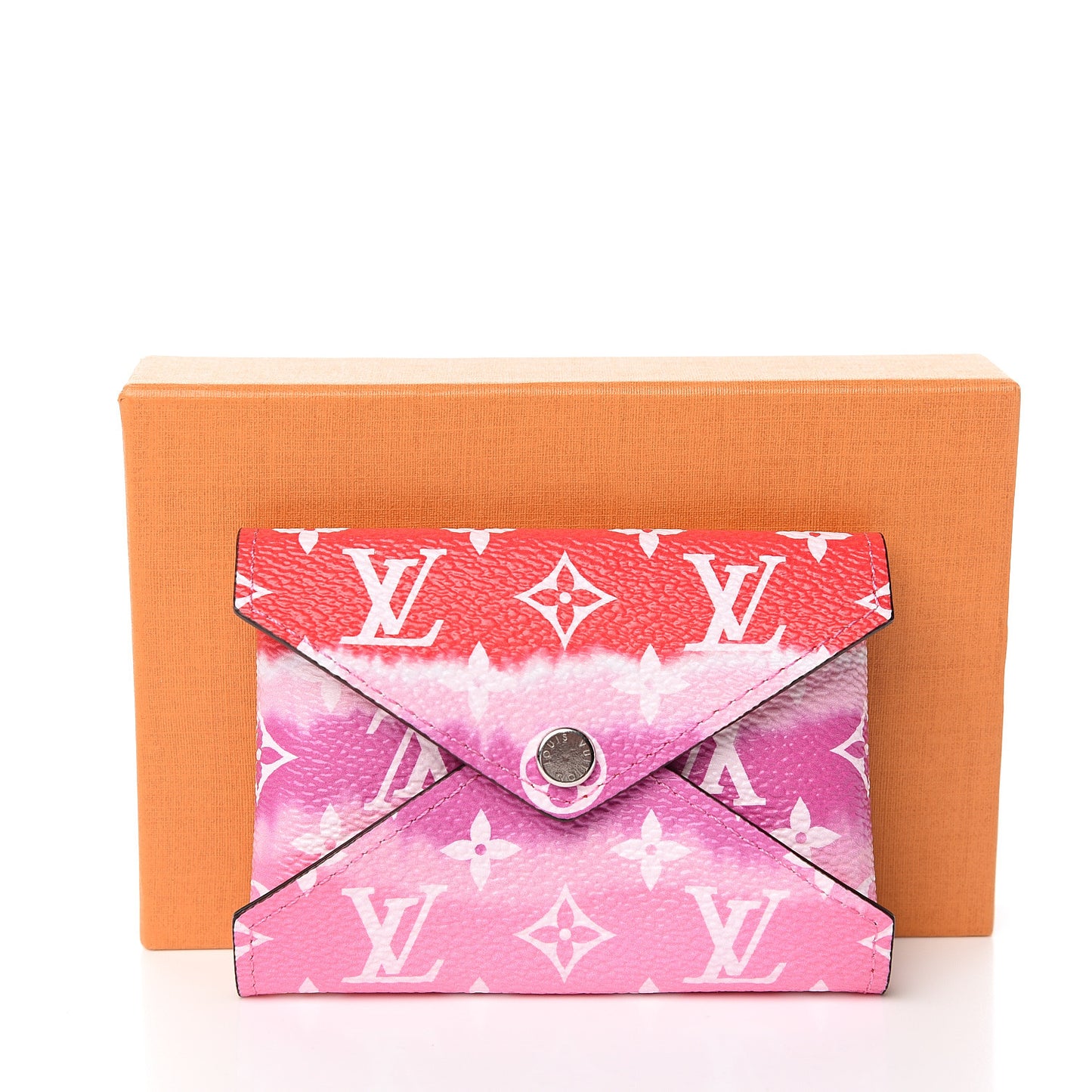 Monogram Escale Small Kirigami Pochette Insert Red