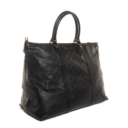 Gucci Guccissima Medium Joy Tote Bag Black 3 of 7