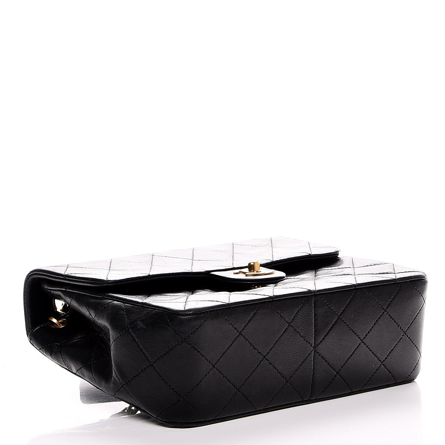 Chanel Lambskin Quilted Small Single Flap Black 4 of 7