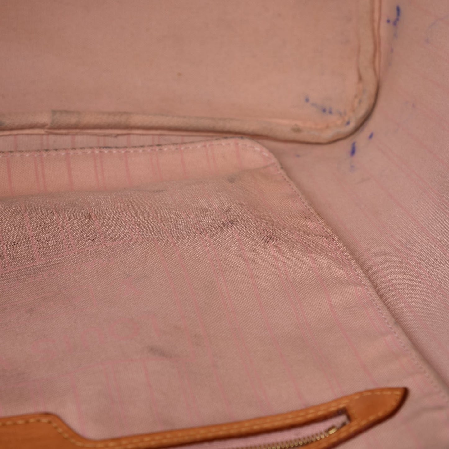 Damier Azur Neo Neverfull GM Rose Ballerine