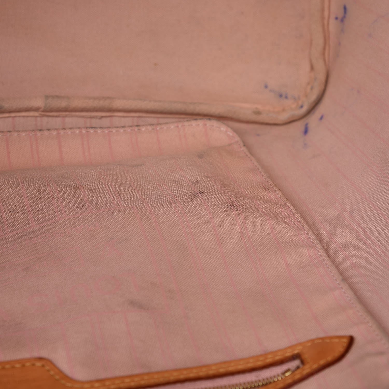 Louis Vuitton Damier Azur Neo Neverfull GM Rose Ballerine 11 of 17