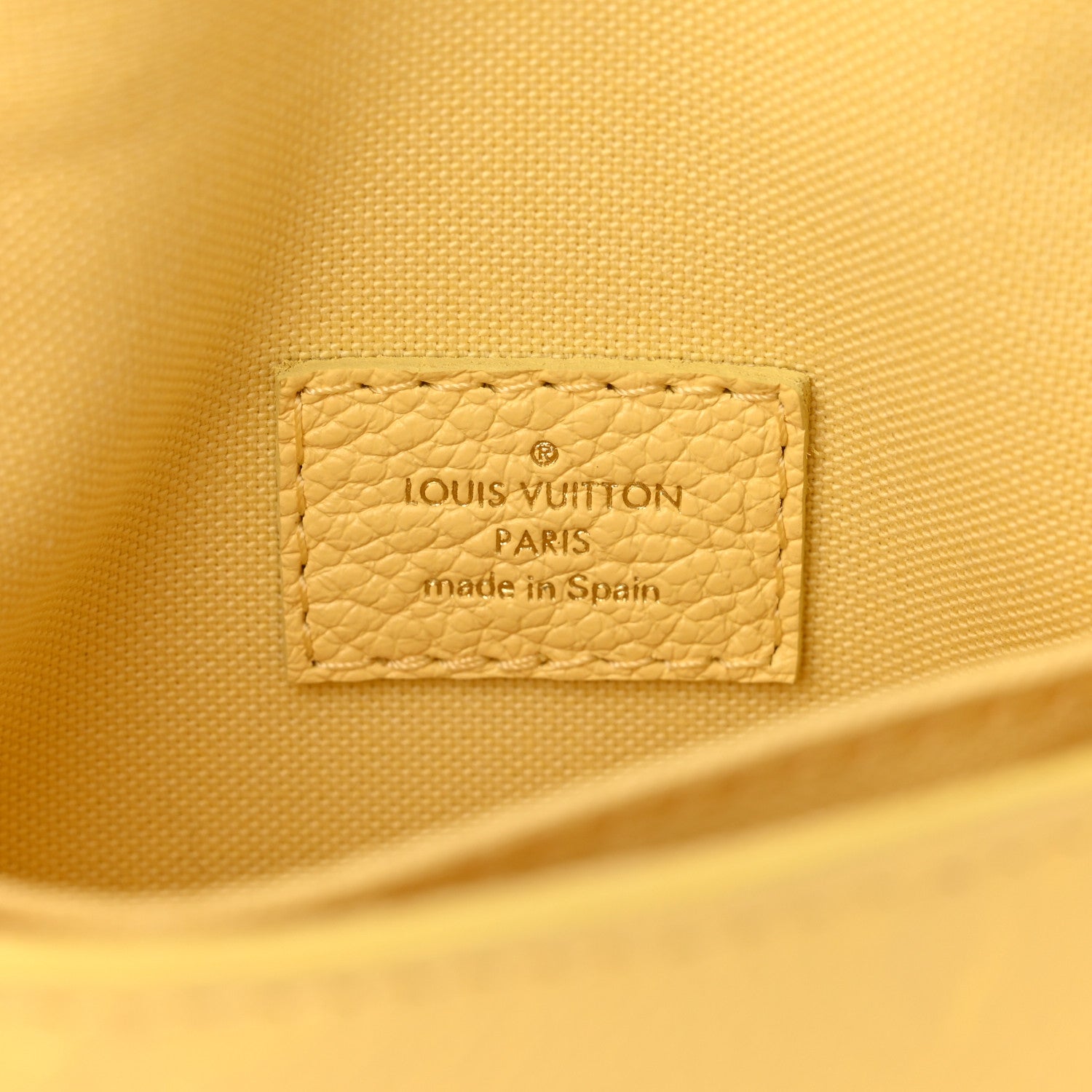 Louis Vuitton Empreinte Micro Metis Jaune 6 of 10