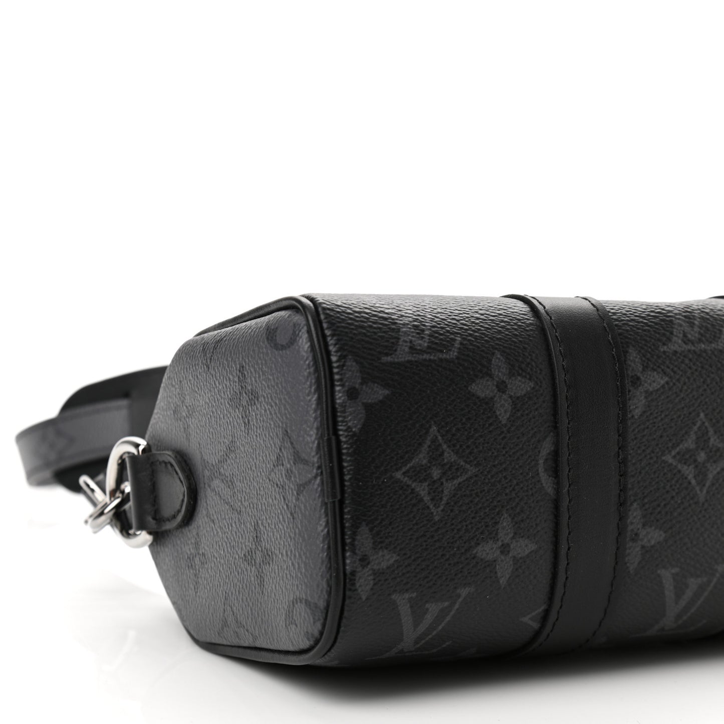 Reverse Monogram Eclipse Keepall XS Black