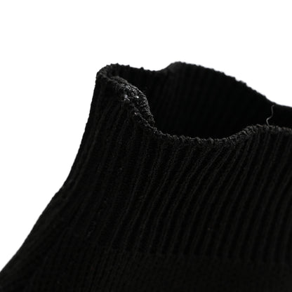 Balenciaga Neoprene Knit Womens Speed Sneakers 37 Black White 9 of 10