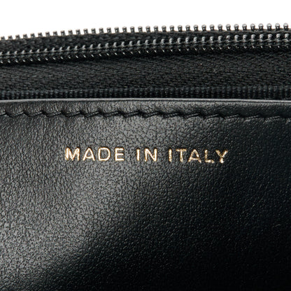 Chanel Caviar Quilted Camellia Wallet On Chain WOC Black 7 of 12