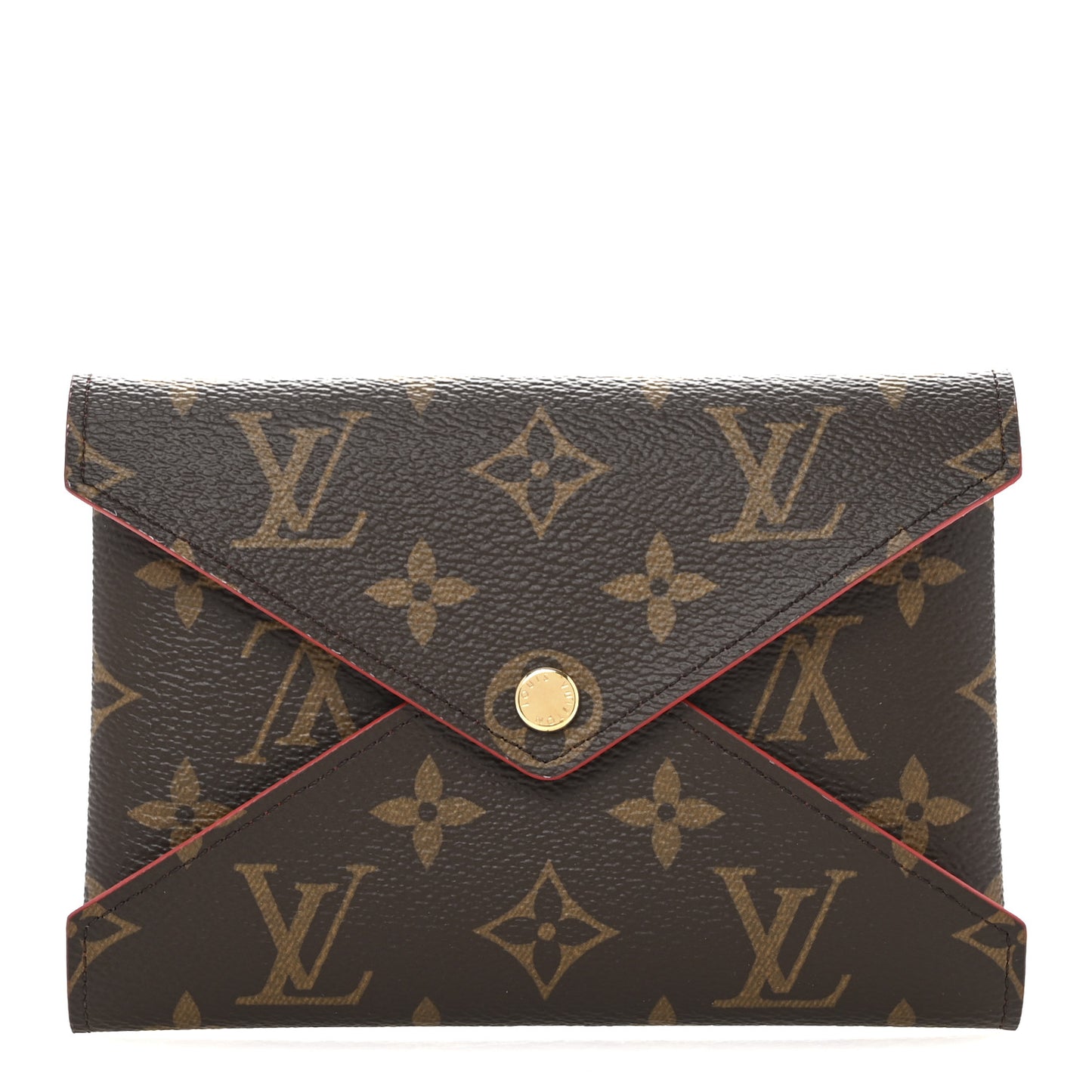 Monogram Medium Kirigami Pochette Insert Coquelicot