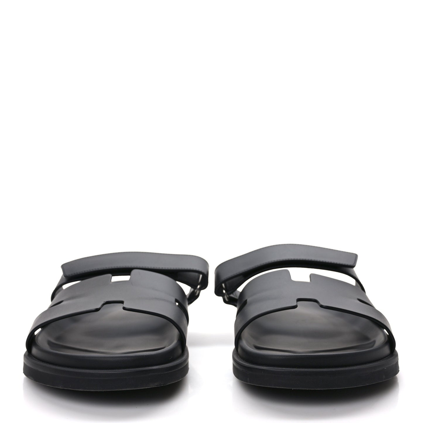 Calfskin Mens Chypre Sandals 43 Black