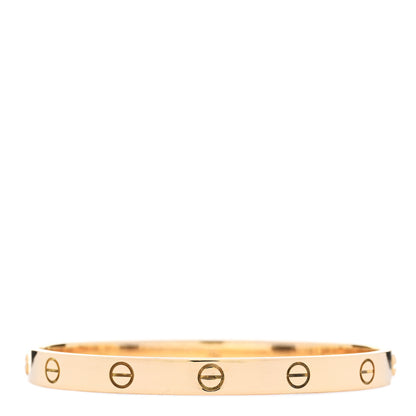 Cartier 18K Yellow Gold LOVE Bracelet 18 2 of 6