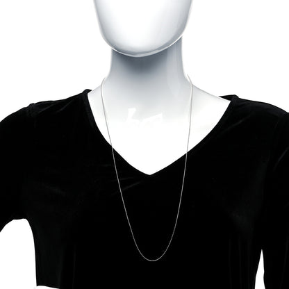 Tiffany Sterling Silver Bead Chain Necklace 30" 2 of 5
