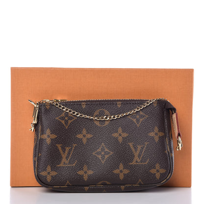 Louis Vuitton Monogram Mini Pochette Accessories 8 of 8