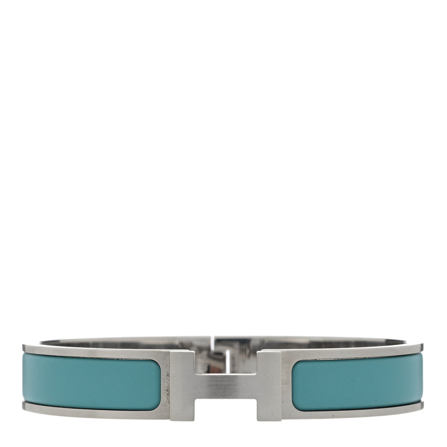 Enamel Narrow Clic Clac HH Bracelet GM Lagon
