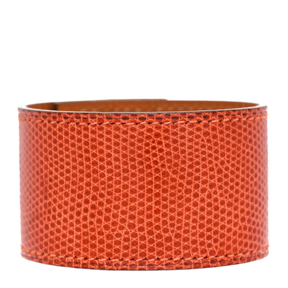 Hermes Lizard Kelly Dog Bracelet Bracelet Sanguine 3 of 5