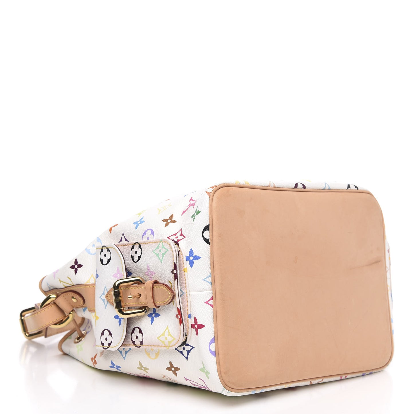 Monogram Multicolor Petit Noe White