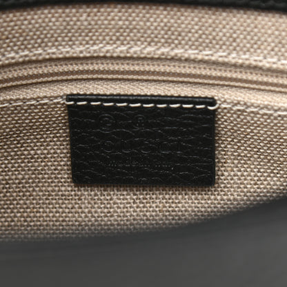 Gucci Dollar Calfskin Interlocking G Crossbody Bag Black 6 of 11