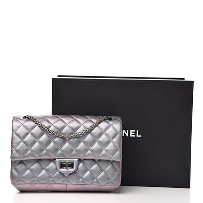 Chanel Iridescent Lambskin Quilted 2.55 Reissue 226 Flap Light Purple 11 of 11
