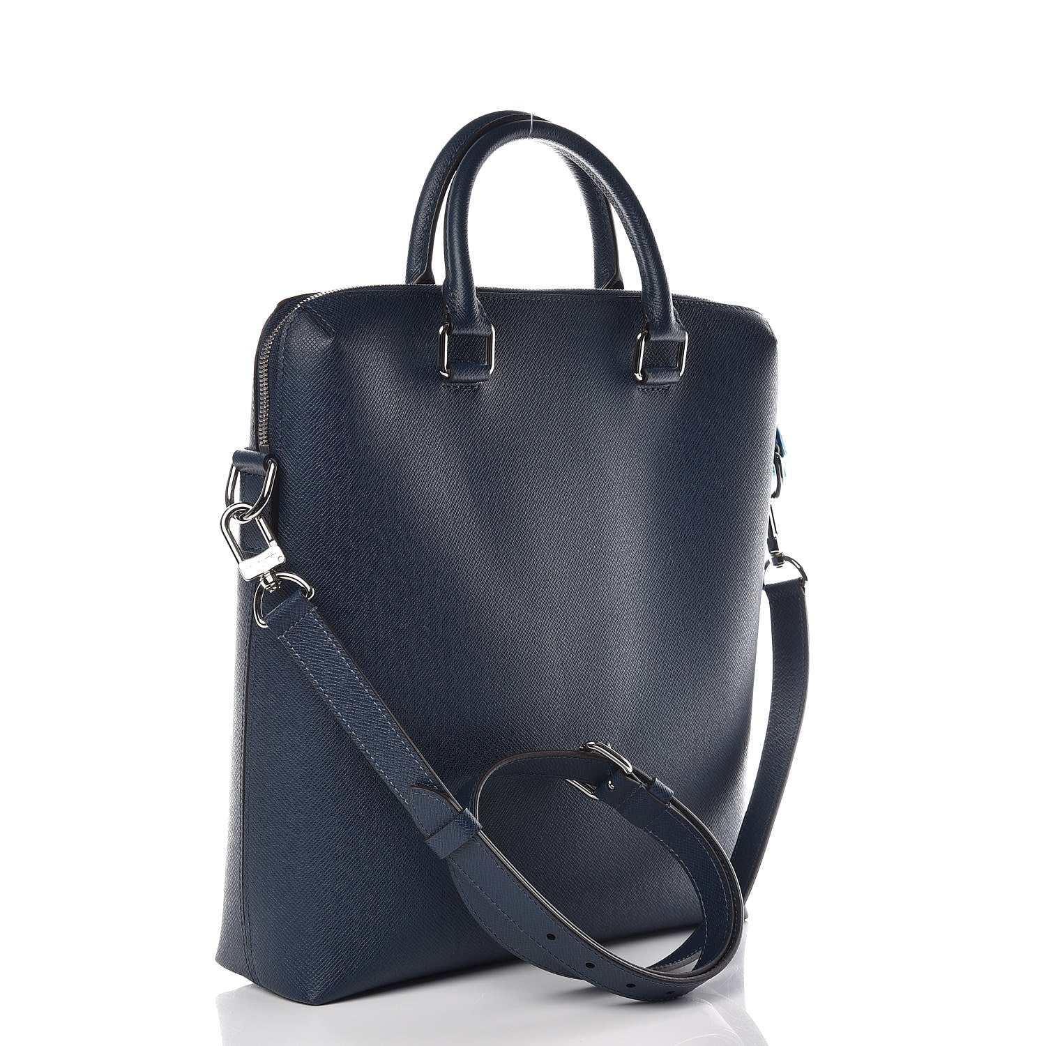 Louis Vuitton Taiga Grigori Tote Ocean 3 of 10