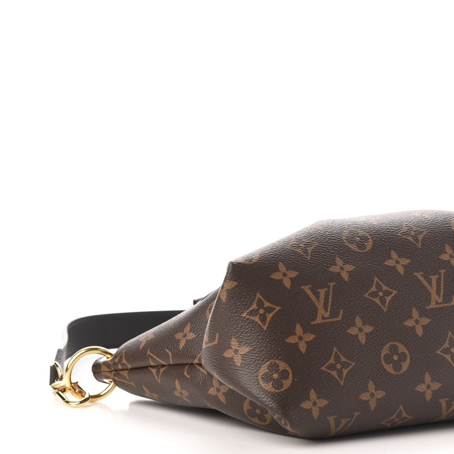 Monogram Flower Zipped Tote PM Black