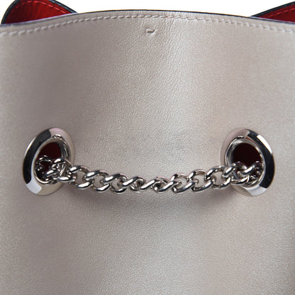 Christian Louboutin Calfskin Paris Marie Jane Logo Backpack Nude Platine 10 of 12