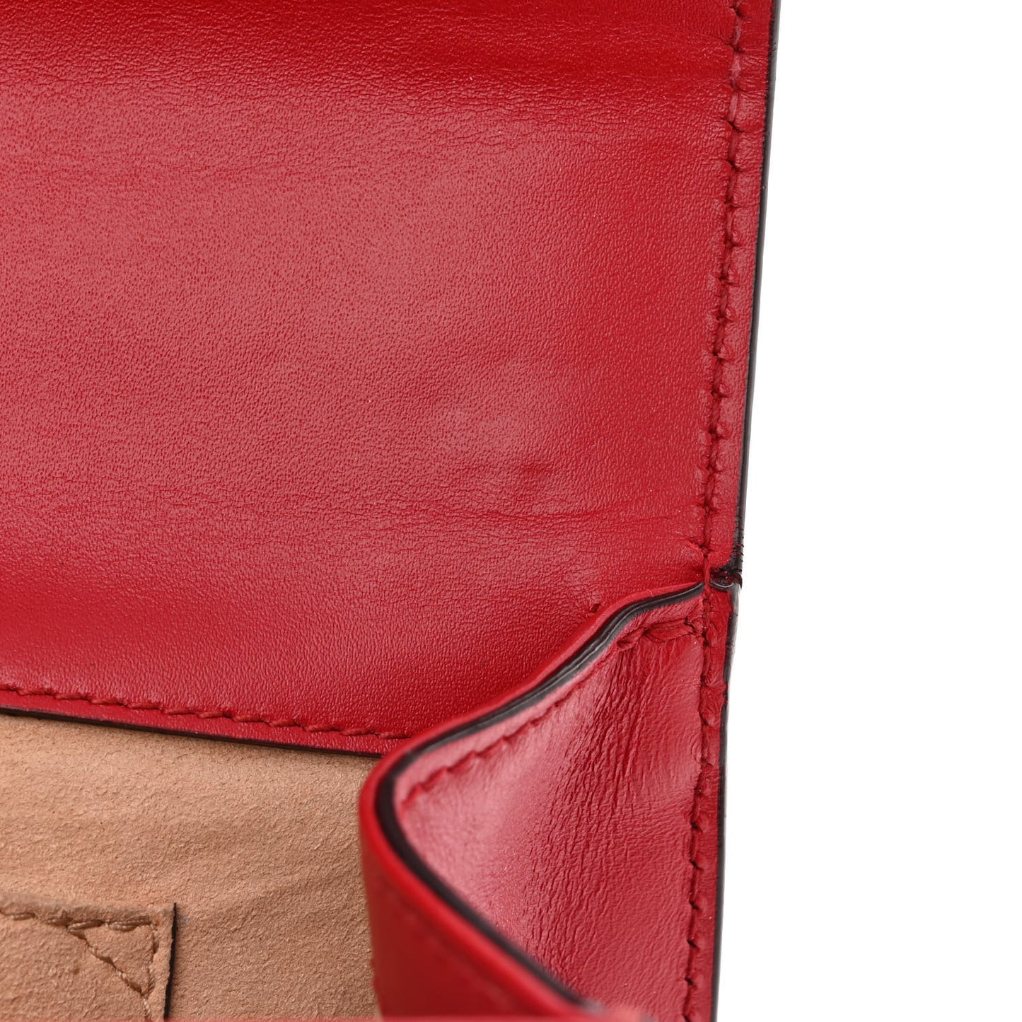 Guccissima Small Padlock Shoulder Bag Hibiscus Red