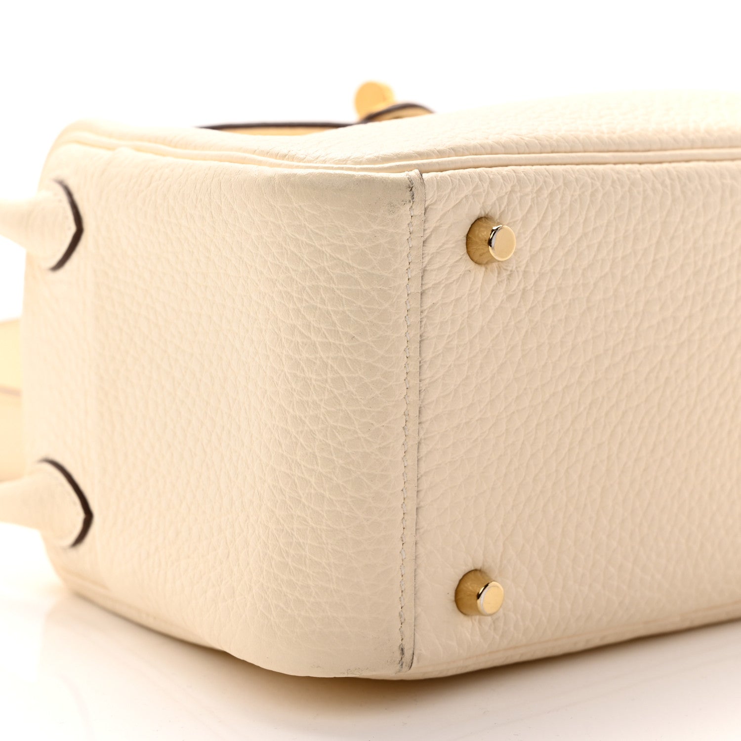Hermes Taurillon Clemence Mini Lindy 20 Nata 8 of 12