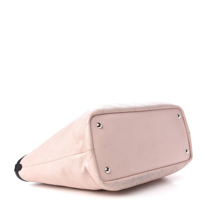 Chanel Grained Calfskin Large Shopping Fever Tote Light Pink 4 of 9