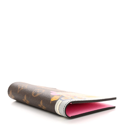 Louis Vuitton Monogram 2022 Christmas Animation Paris Passport Cover Pink 4 of 7