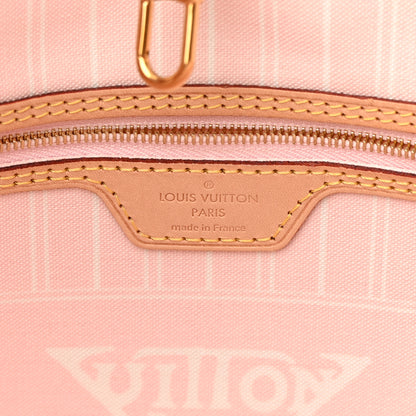 Louis Vuitton Monogram Giant By The Pool Neverfull MM Light Pink 7 of 14