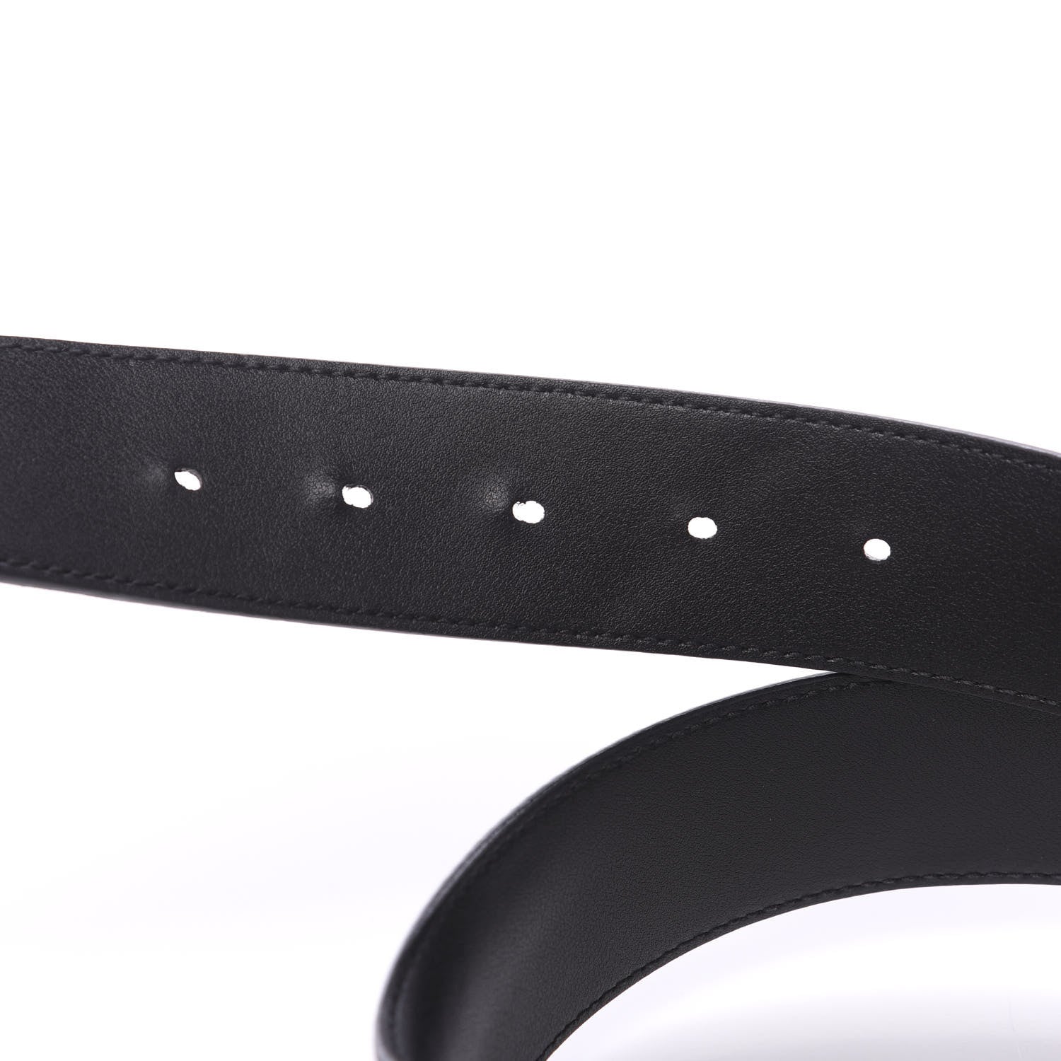 Gucci Calfskin Double G 40mm Belt 80 32 Black 4 of 6