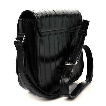 Saint Laurent Crinkled Matelasse Betty Messenger Black 3 of 12