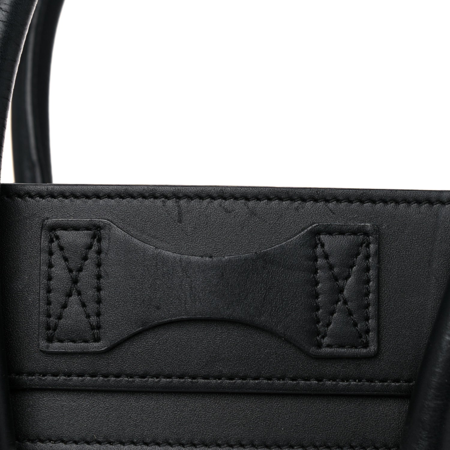 Celine Baby Grained Calfskin Nubuck Tri-Color Micro Luggage Iceberg 22 of 26