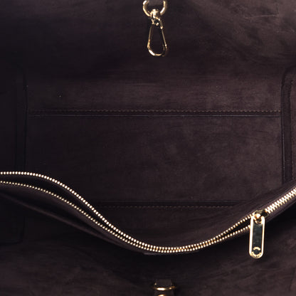Louis Vuitton Calfskin Monogram Kimono Tote Black 5 of 8