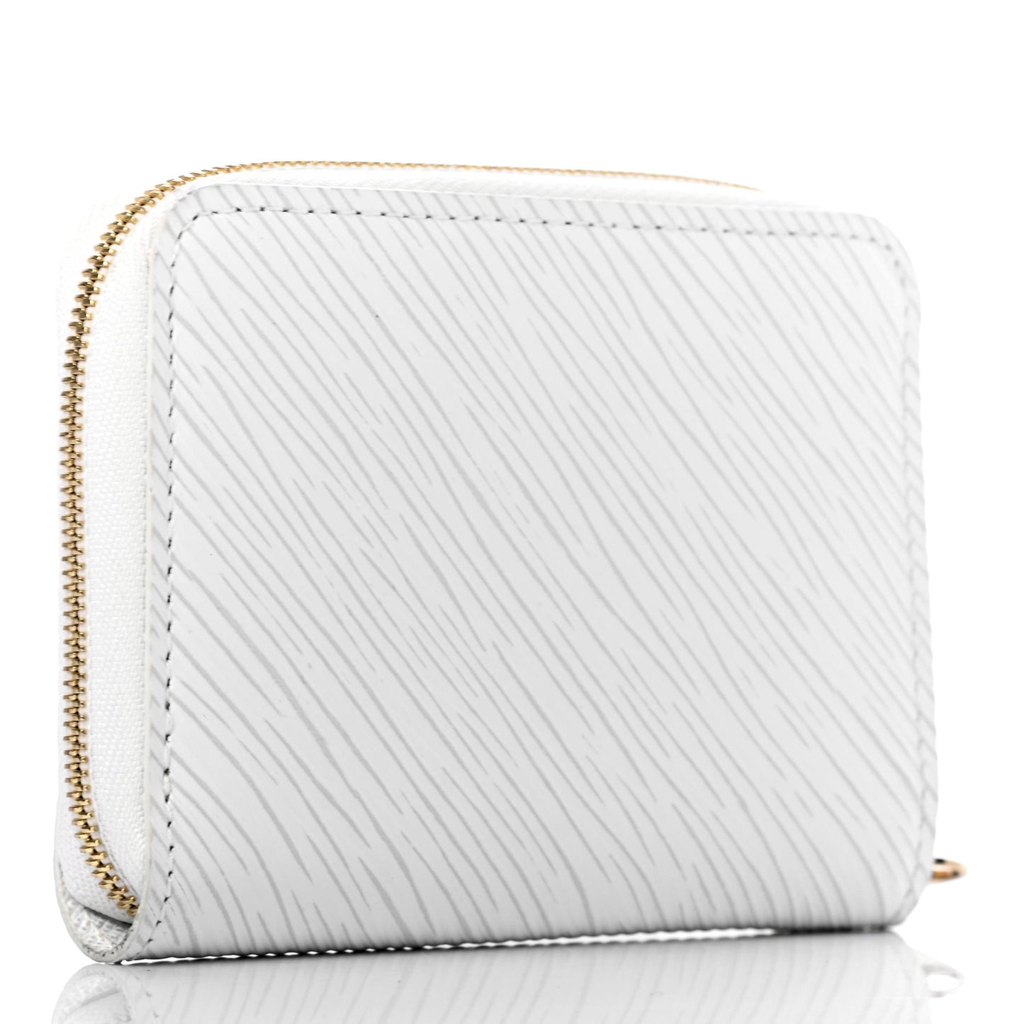 Epi Love Lock Zippy Coin Purse White