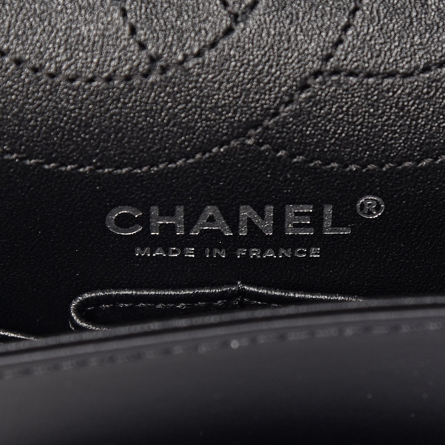 Patent Caviar Quilted 2.55 Reissue 226 Flap Black