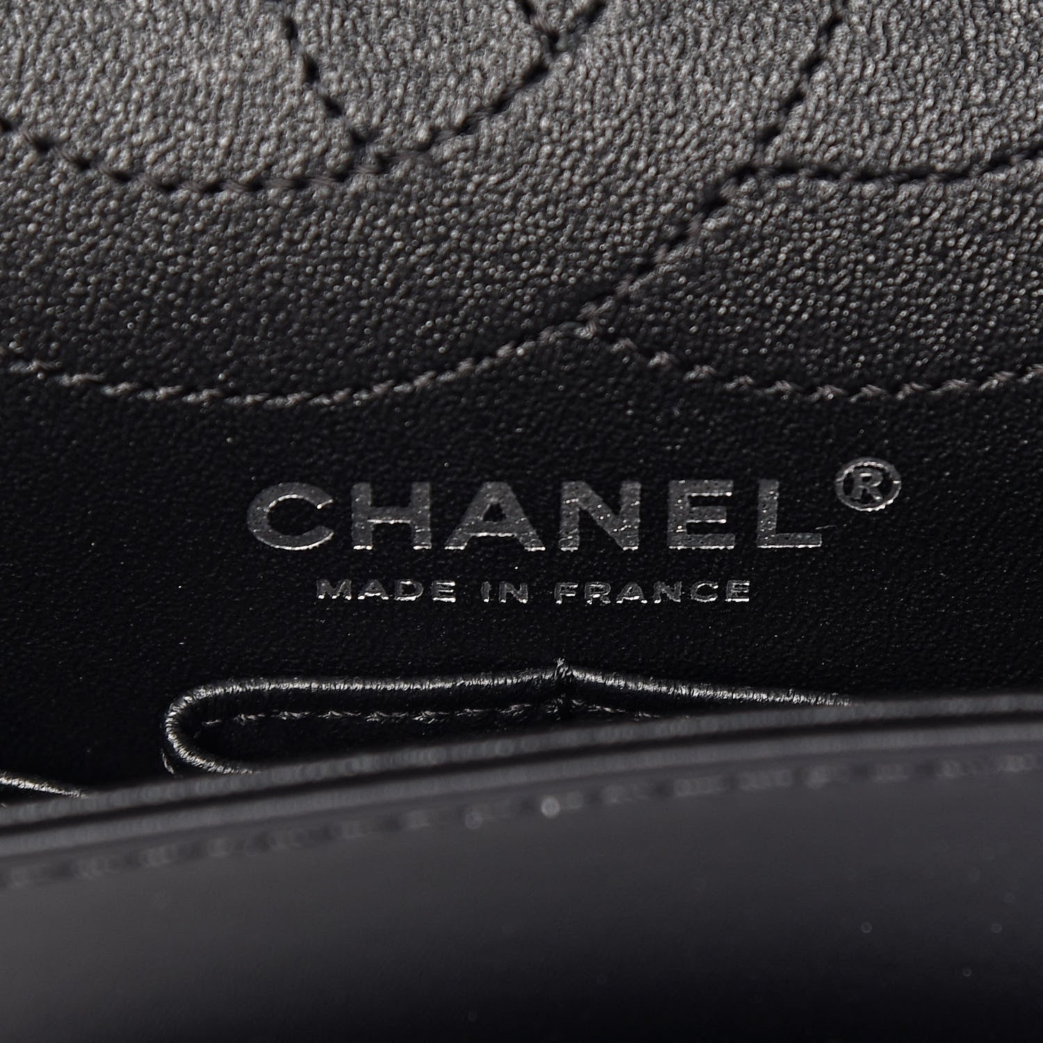 Chanel Patent Caviar Quilted 2.55 Reissue 226 Flap Black 8 of 11