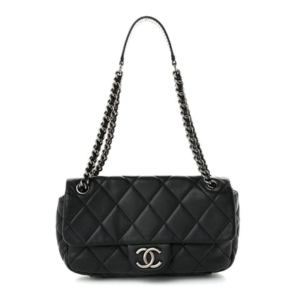 Chanel Caviar Quilted Coco Casual Flap Black 1 of 10