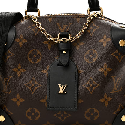 Louis Vuitton Monogram Petite Malle Souple Black 7 of 10