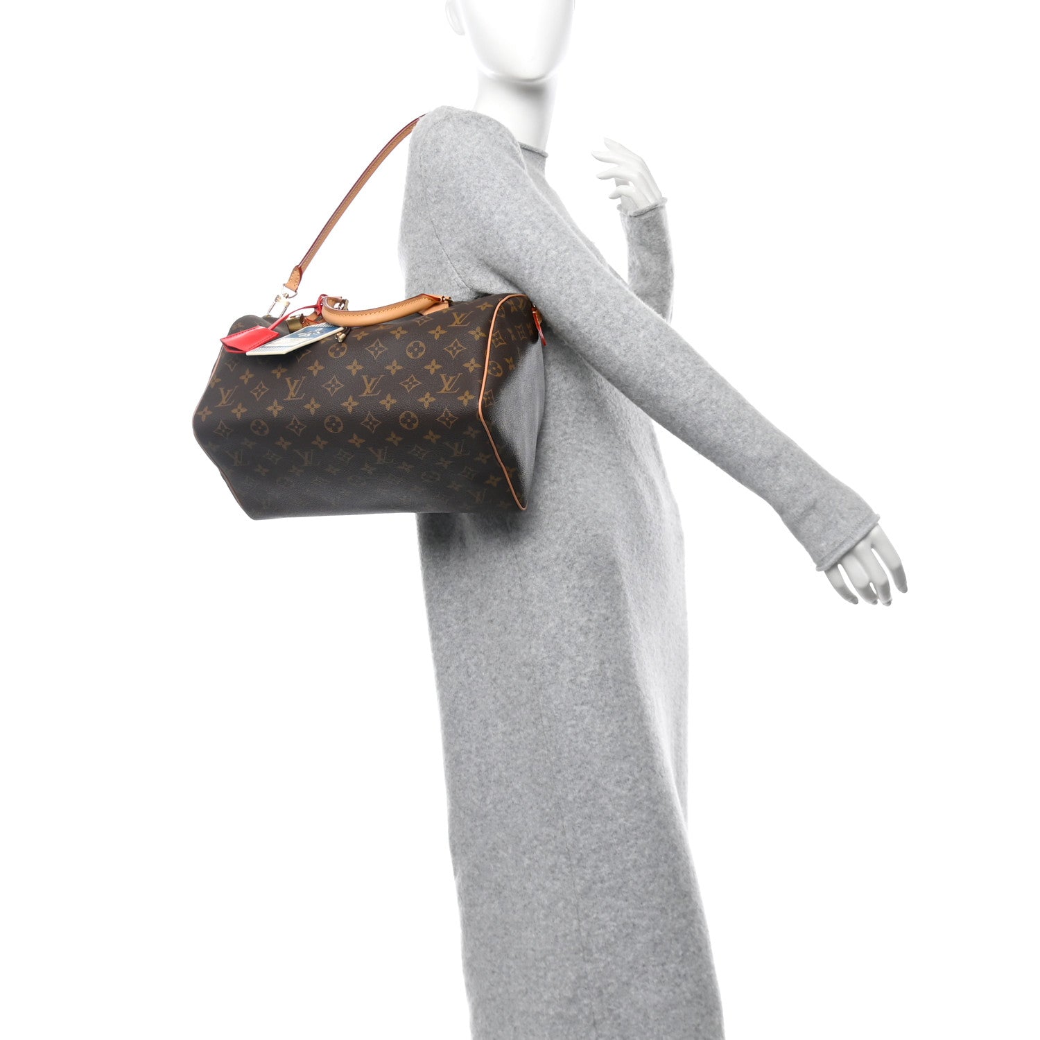 Louis Vuitton Monogram Speedy Soft 30 Crafty Red 2 of 9