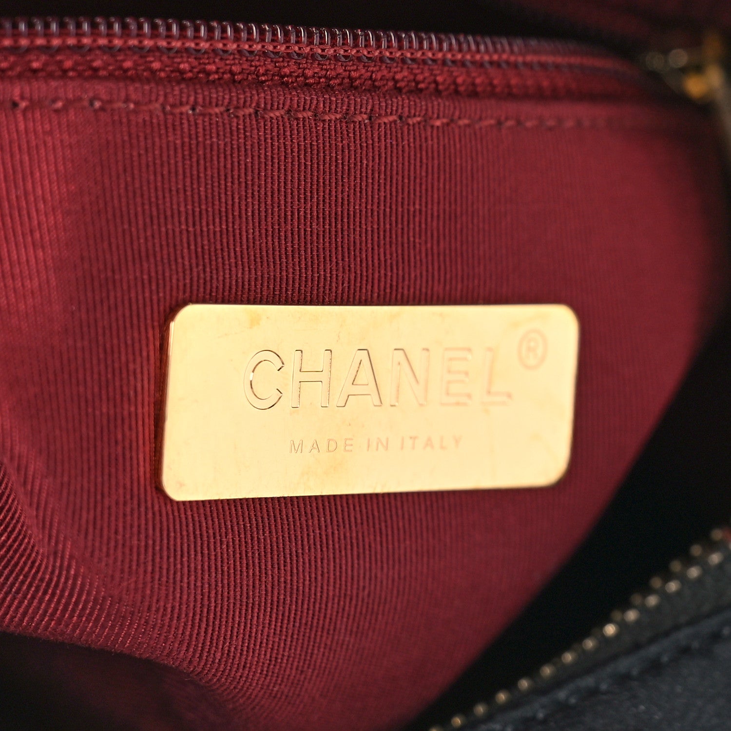 Chanel Goatskin Quilted Chanel 19 Camera Case Black 6 of 9