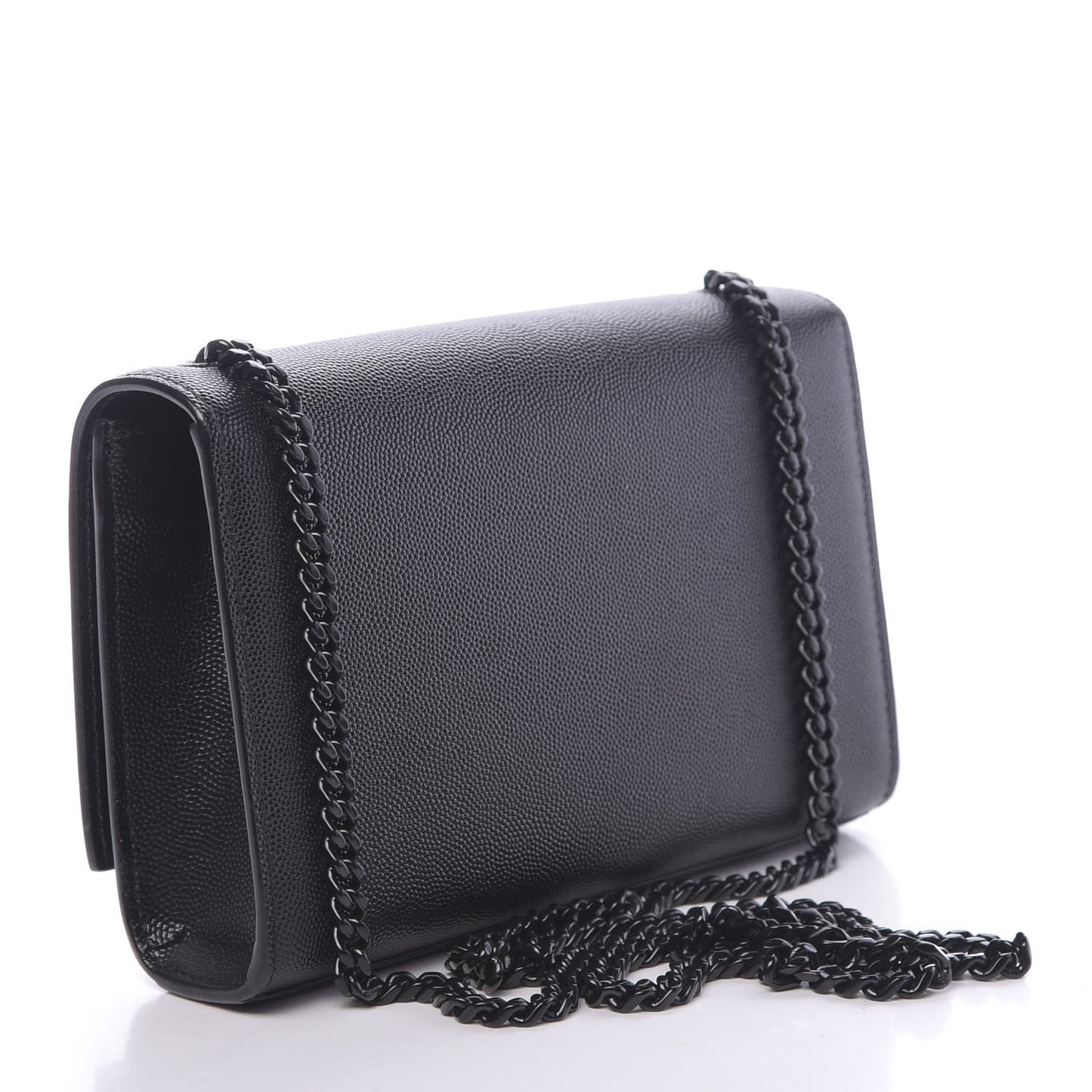 Grain De Poudre Small Monogram Kate Satchel Black