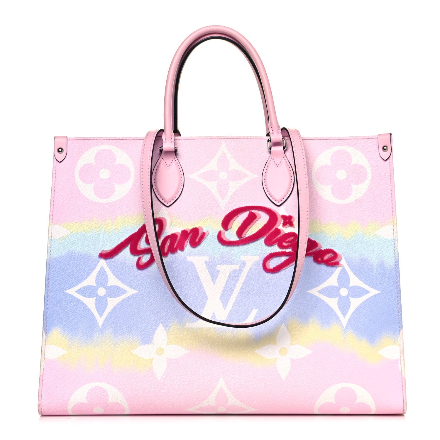 Louis Vuitton Monogram Escale San Diego Onthego GM Pastel 1 of 17